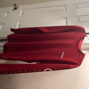 Red long sleeve Magellan outdoors shirt